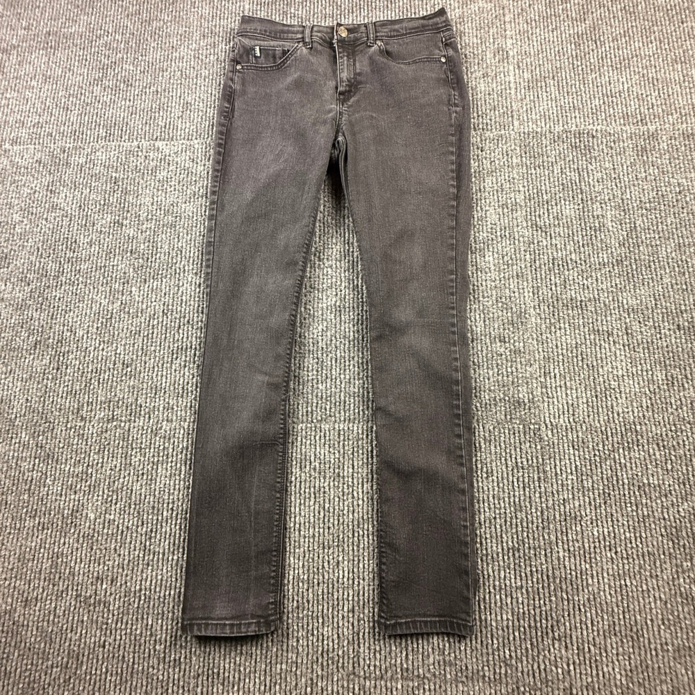 US Polo Assn Womens Super Skinny Jeans Black Faded Denim Size 6 Regular 214231LW
